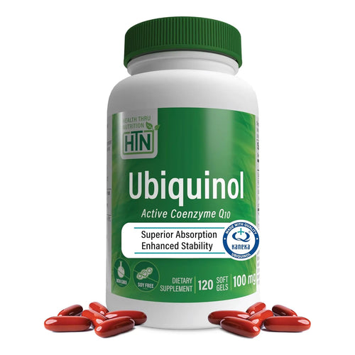 Ubiquinol 100 Mg 120 Capsulas Blandas Kaneka Qh Biodisponibilidad Mejorada