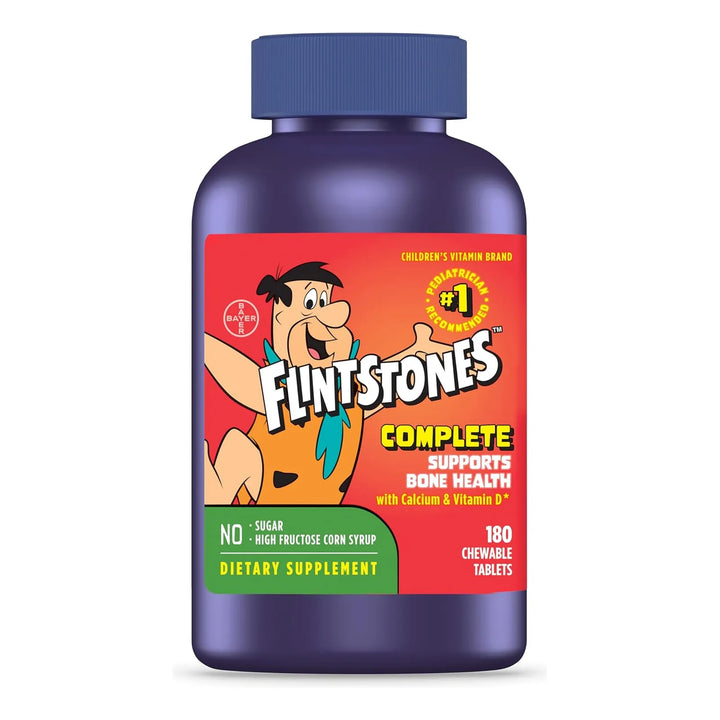 Flintstones Complete Chewable Kids Vitamins Son Niños 2 Años Multivitaminas  - Imagen 1