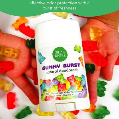 Desodorante Natural Fresh Monster Hipoalergenico Para Niños Sin Aluminio