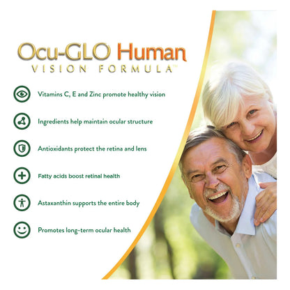 Ocu GLO Human Vision Formula 90 Capsulas Suplemento Salud Ocular