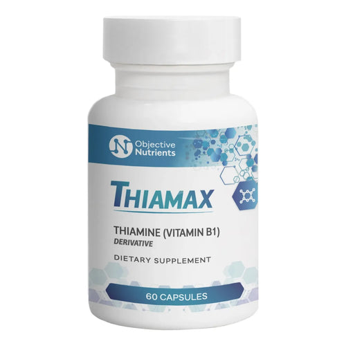 Thiamax Capsulas Vitamina B1 Tiamina Ttfd 100 Mg 60 Unidades Absorcion Superior Sin Rellenos