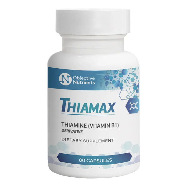 Thiamax Capsulas Vitamina B1 Tiamina Ttfd 100 Mg 60 Unidades Absorcion Superior Sin Rellenos