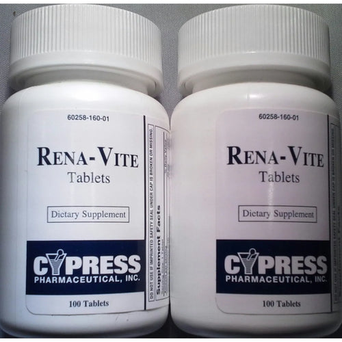 Tabletas Rena Vite 100 Unidades Pack Doble 200 Tabletas Nutrición Premium