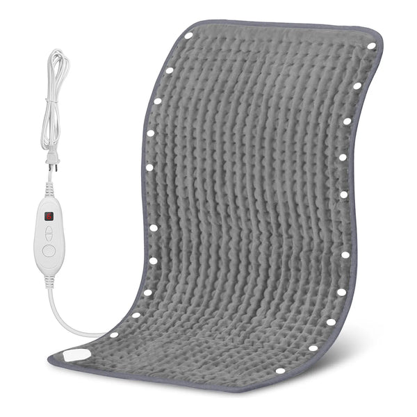 Almohadilla Termica Y Calentador De Pies 2 En 1 Con 6 Niveles De Temperatura Y Apagado Automatico