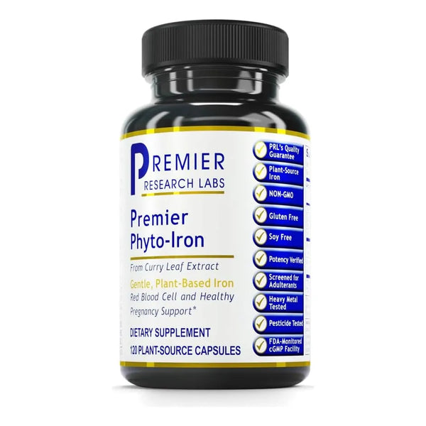 Hierro Vegetal 18 Mg Con Hojas De Curry Suplemento Sanguíneo Natural