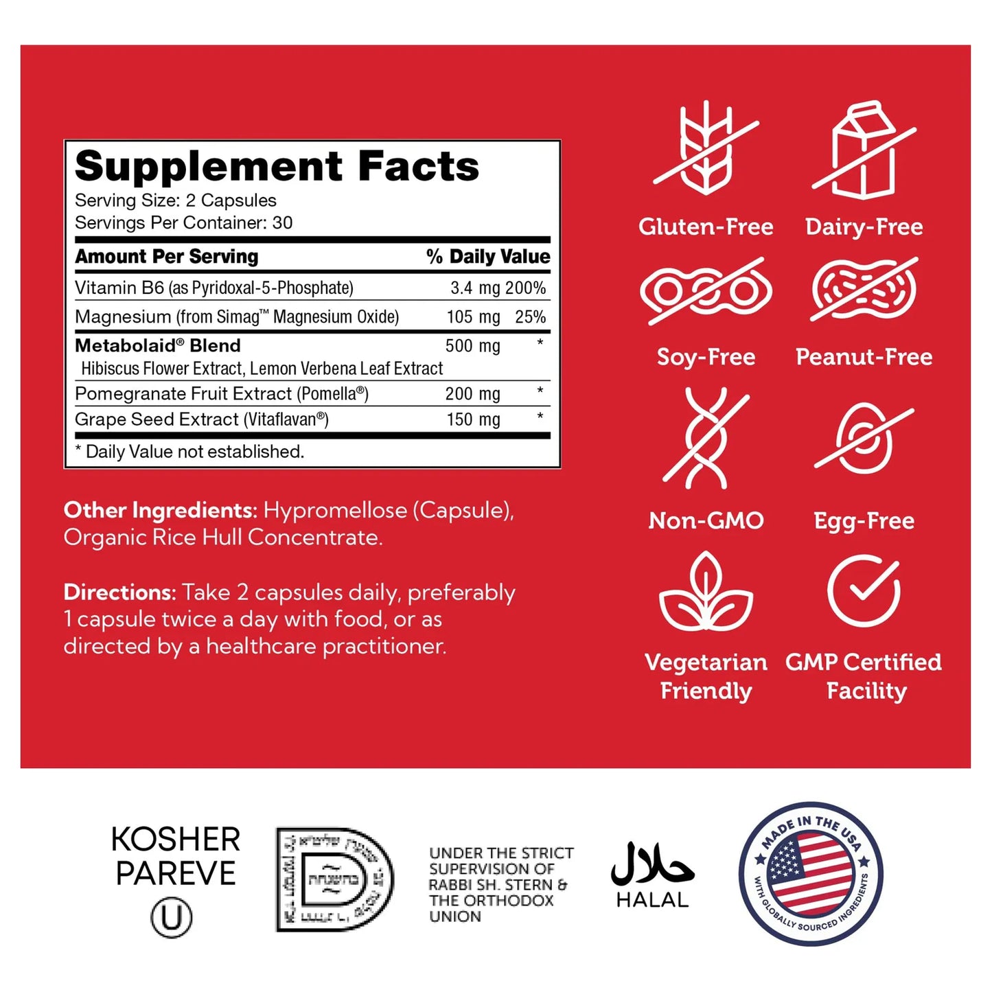 Fórmula Apoyo Cardiovascular 120/80 Soporte Niveles Saludables 60 Cápsulas