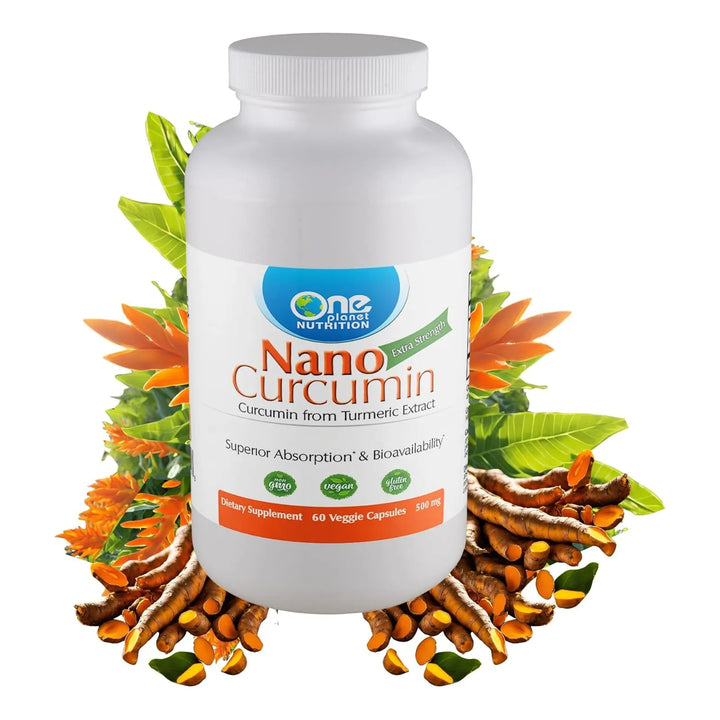 Nano Curcumina One Planet Complemento Diario 60 Cápsulas - Imagen 1