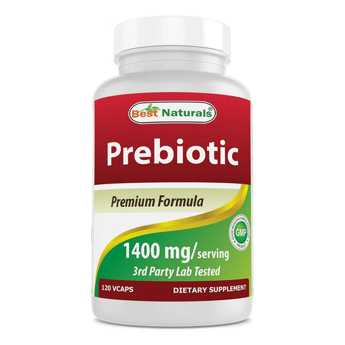 Prebióticos XOS Fibra 1400mg 120 Cápsulas Vegetales Mejora Tu Salud Digestiva