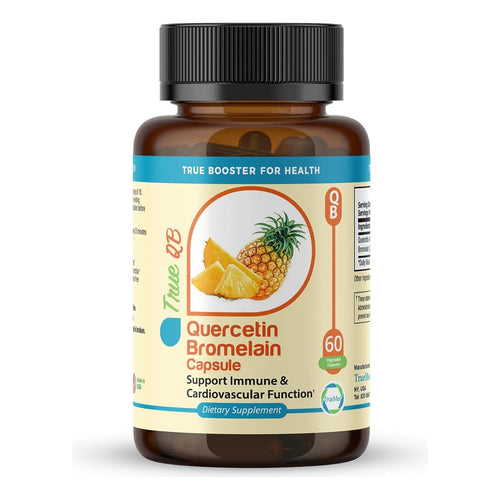 Capsulas De Quercetina Y Bromelina 800 Mg Apoyo Inmunologico Y Cardiovascular