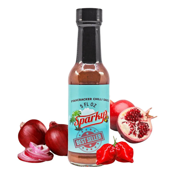 Salsa Picante Habanero Con Especias Caribeñas Ideal Para Todo Tipo De Platos