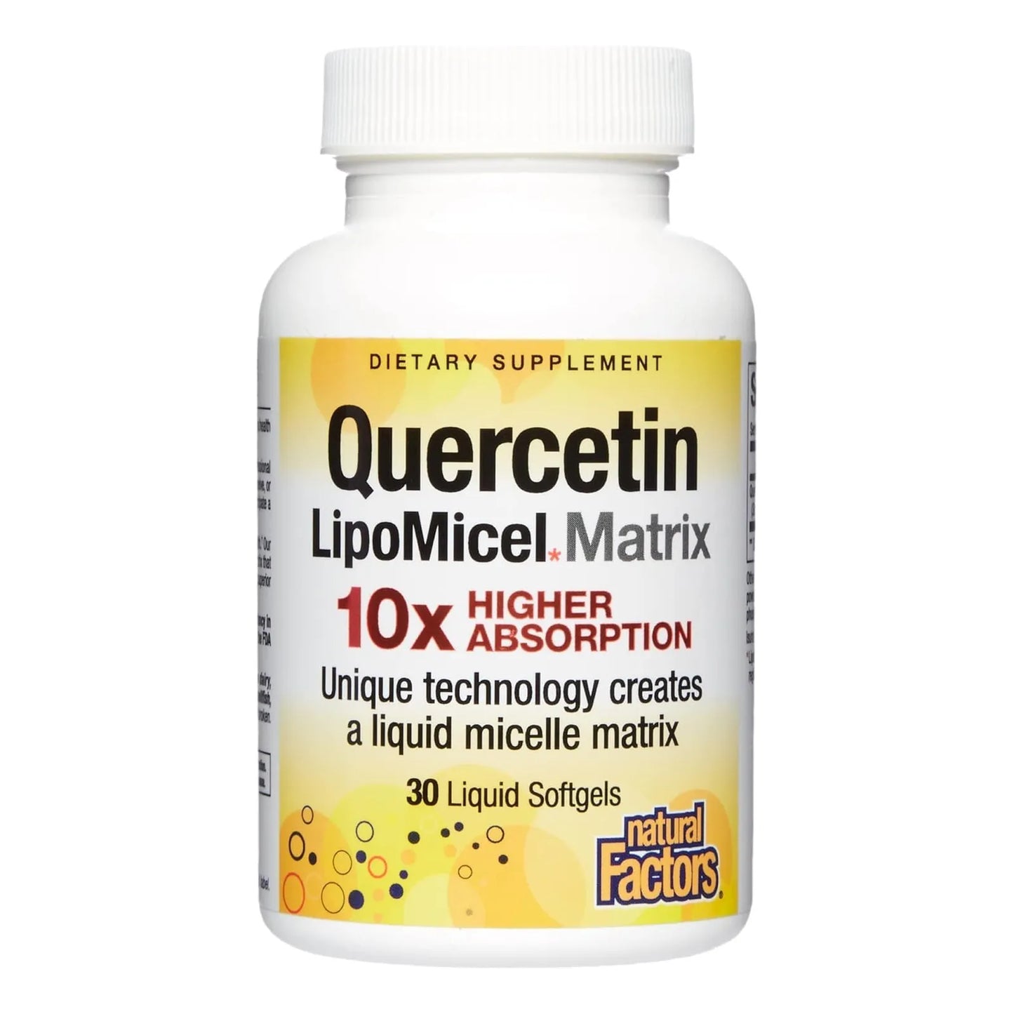 Quercetina Lipomicel Matrix 30 Capsulas Absorcion Superior Antioxidante