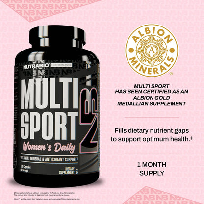 Multivitamina Para Mujeres 33 Vitaminas Minerales Antioxidantes Energía Piel Cabello