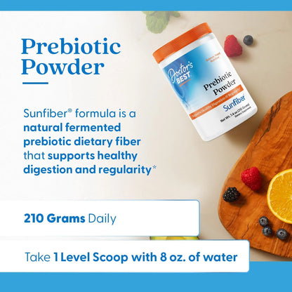 Fibra Solar Prebiotica En Polvo Para Digestión Saludable Y Bienestar Intestinal
