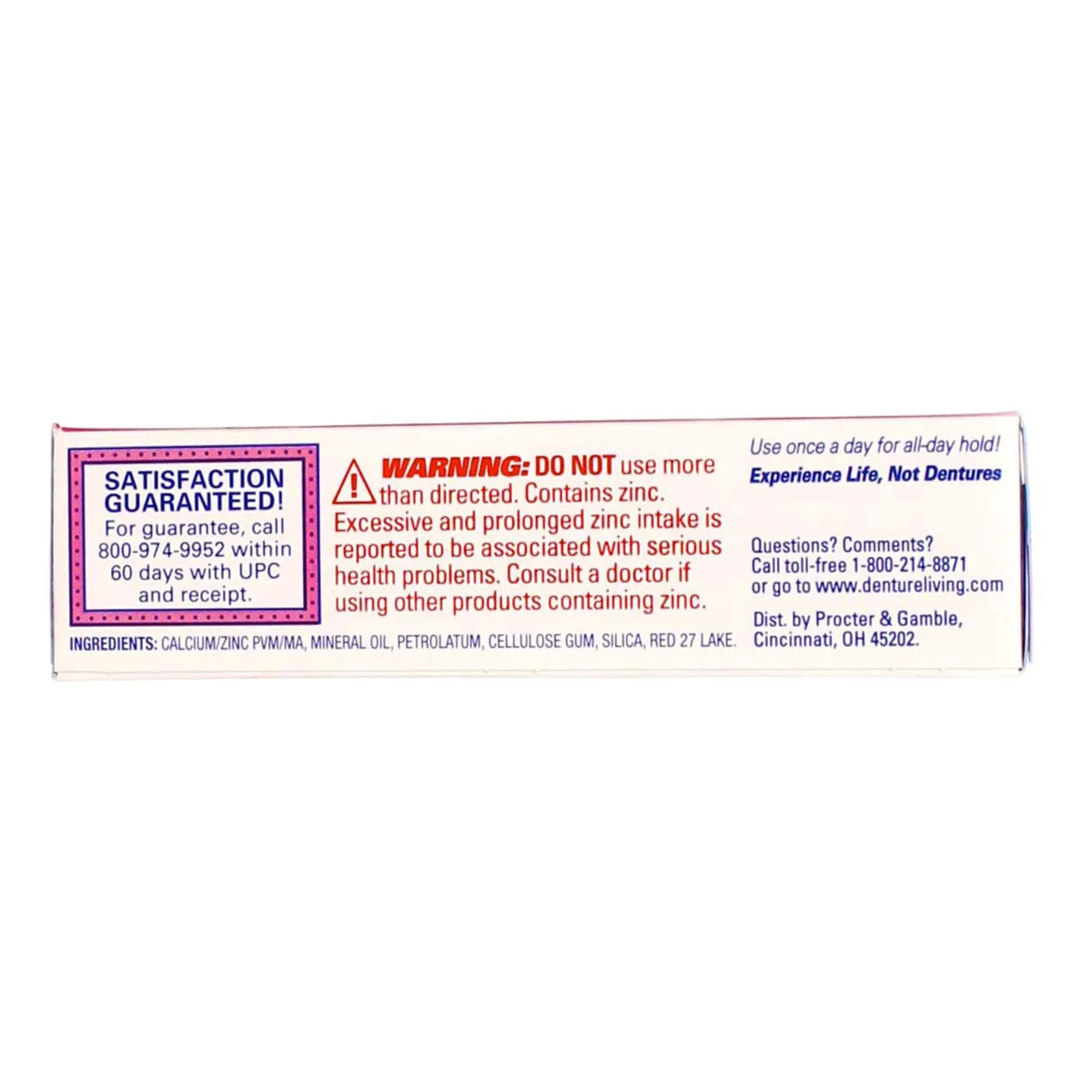 Crema Adhesiva Para Dentaduras Fixodent Sujeción Fuerte Y Duradera Paquete De 6 Unidades