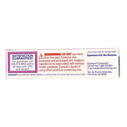 Crema Adhesiva Para Dentaduras Fixodent Sujeción Fuerte Y Duradera Paquete De 6 Unidades