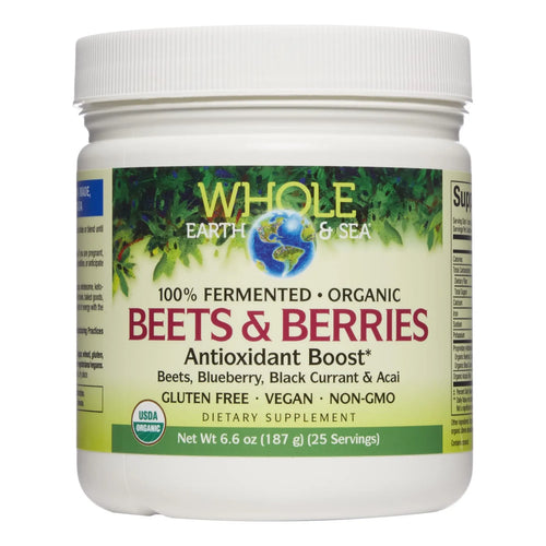Polvo De Remolacha Y Bayas Antioxidantes 188g Mezcla Natural Para Energía Y Salud Muscular
