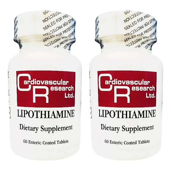Lipotiamina B Vitamina B1 Con Acido Alfa Lipoico 120 Tabletas Cardiovascular Research