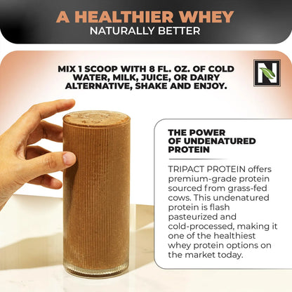 Batido Nutricional TRIPACT Protein Proteína Suero Hierba Superalimentos