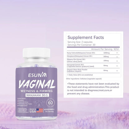 Capsulas Hidratantes Vaginales Probioticos Mejoran Elasticidad Y Frescura