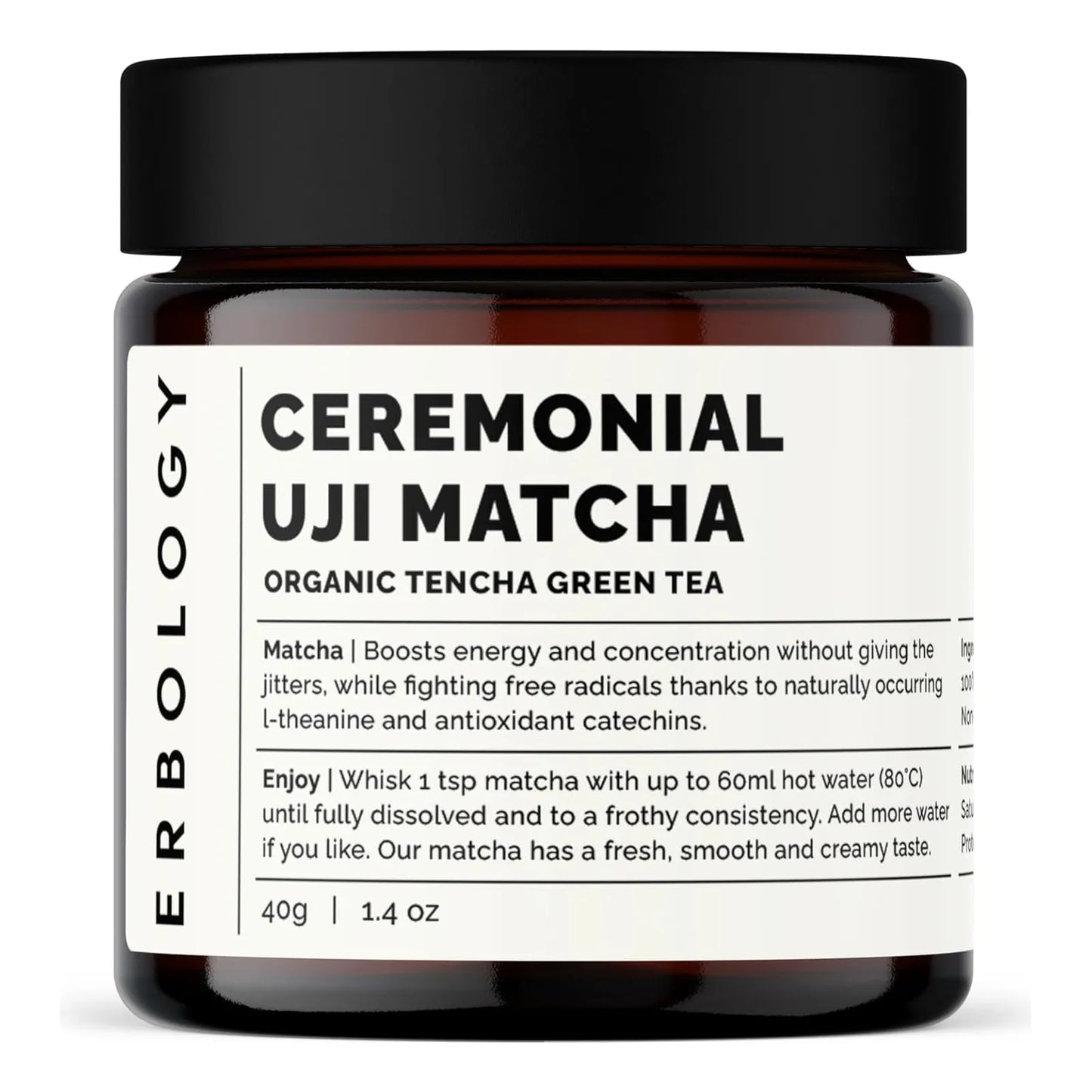 Matcha Orgánico Grado Ceremonial 40 Gramos Tencha Japón Tarr