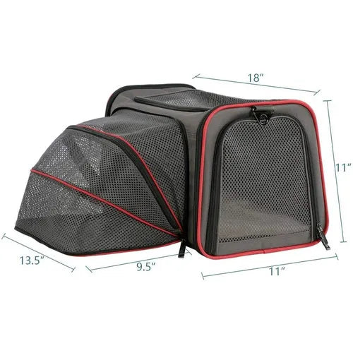 Transportin Extensible Petsfit Para Mascotas Comodo Y Seguro