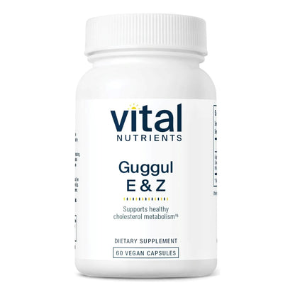 Guggul E Z Cápsulas Veganas Para Colesterol Saludable Vital Nutrients