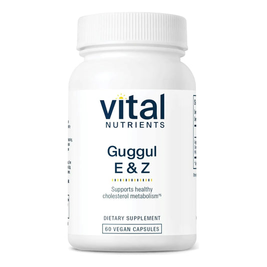Guggul E Z Cápsulas Veganas Para Colesterol Saludable Vital Nutrients