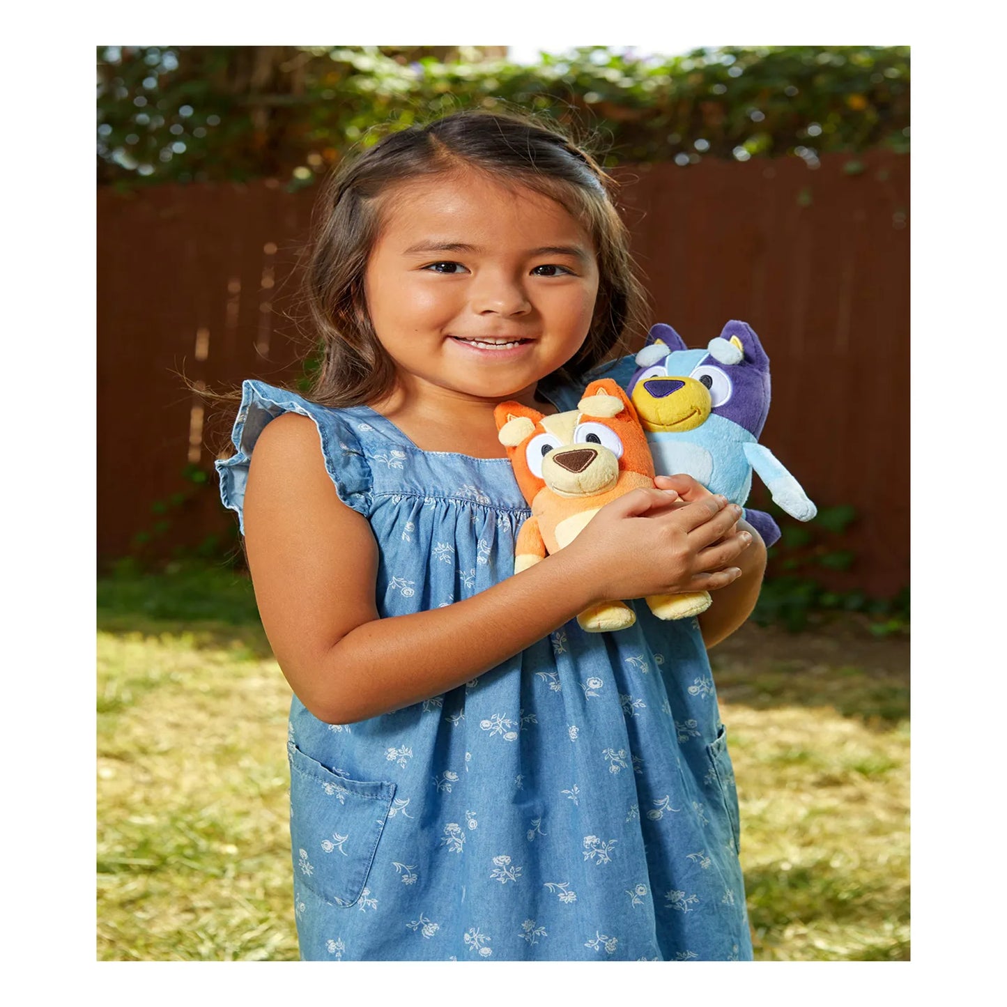 Peluche Bluey Y Bingo Cachorro 20 Cm Hipoalergénico Con Luces