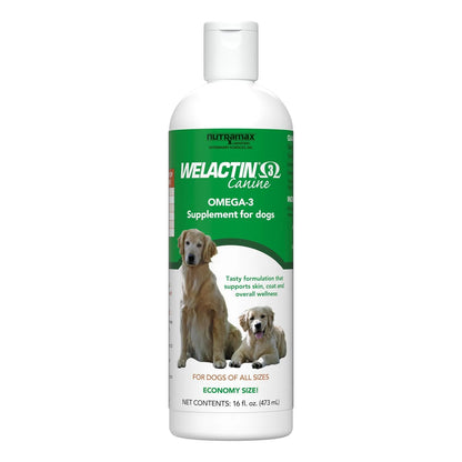 Aceite De Salmón Nutramax Welactin Para Perros Omega 3 473 Ml 3 Pack