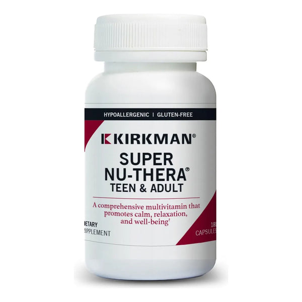 Multivitaminico Super Nu Thera Para Adolescentes Y Adultos Soporte Animo Y Energia