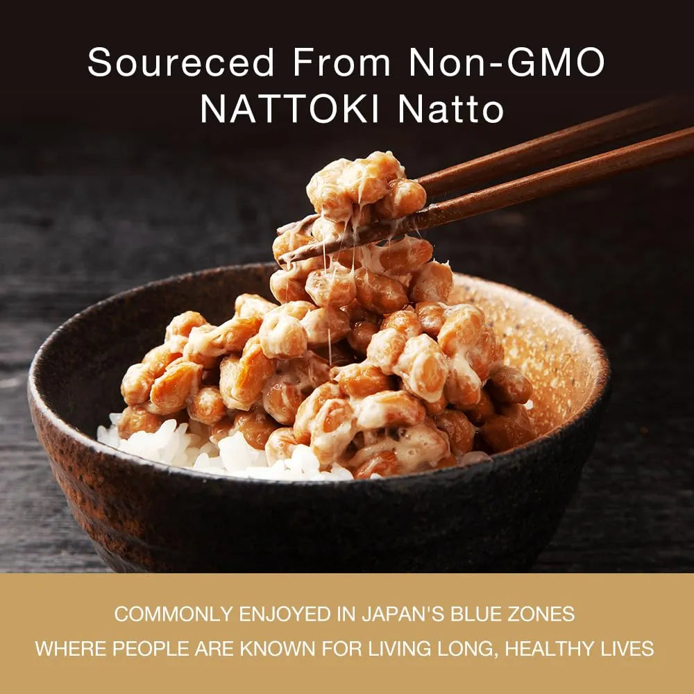 Nattokinase 5000 Fu Suplemento Cardiovascular 60 Capsulas Vegano