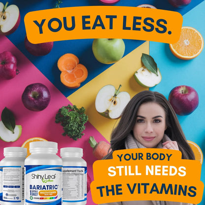 Capsulas Multivitaminicas Bariatricas Sin Hierro Shiny Leaf Postcirugia Gastrica