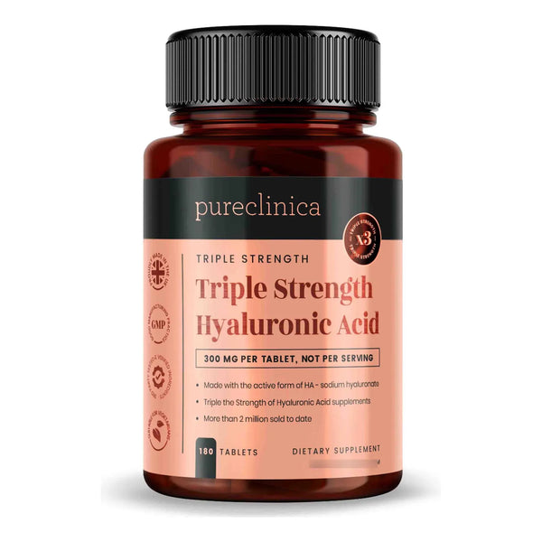 Acido Hialuronico 300 Mg 180 Comprimidos Triple Potencia Hyaluronato Sodio