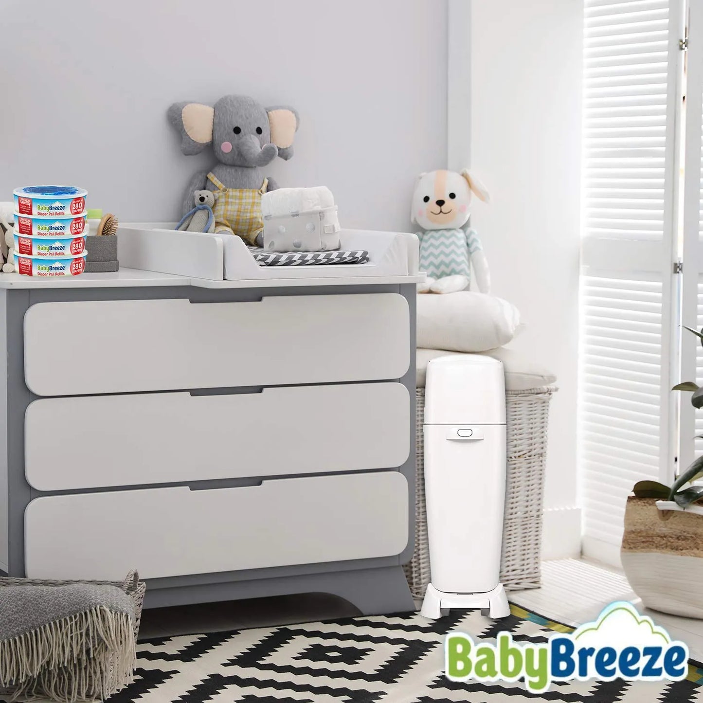 Bolsas Repuesto Pañales Playtex Diaper Genie 840 Unidades BabyBreeze Frescura Garantizada