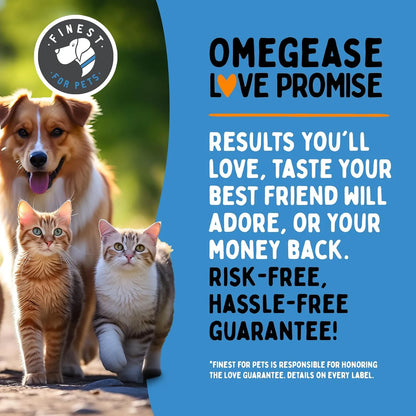 Aceite De Pescado Omega 3 6 9 Para Perros Y Gatos Piel Brillante Y Articulaciones Fuertes