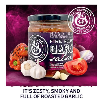 Salsa De Ajo Asado Sabor Intenso Hot Wachulas 250ml Deliciosa Y Aromatica