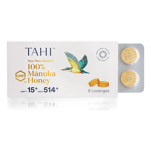 Pastillas De Miel De Manuka 100 Puras UMF 15 MGO 514 Alivio Garganta E Inmunidad