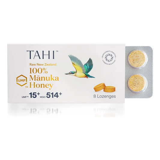 Pastillas De Miel De Manuka 100 Puras UMF 15 MGO 514 Alivio Garganta E Inmunidad