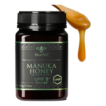 Miel De Manuka Cruda UMF 5+ MGO 83+ De Nueva Zelanda Edulcorante Natural