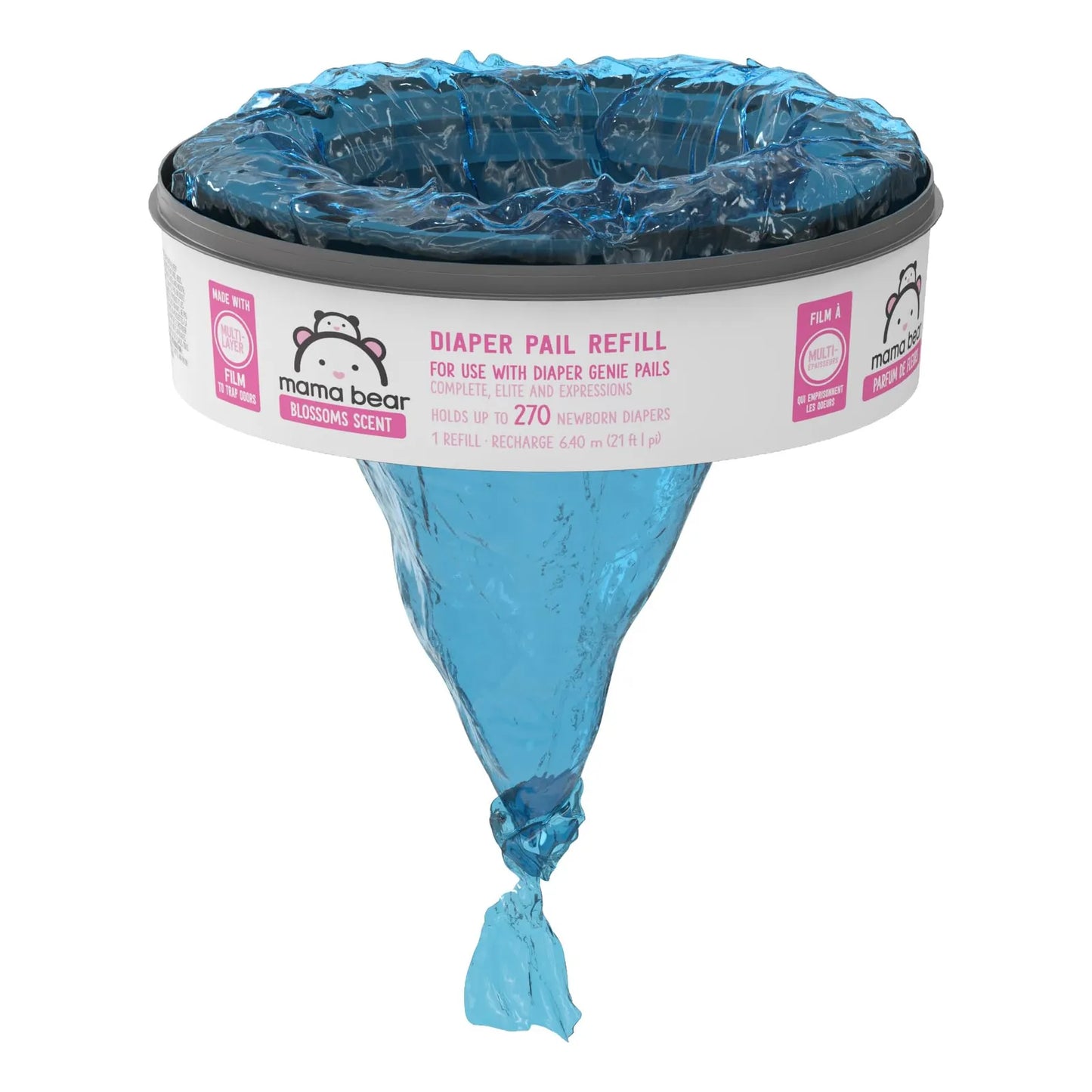 Recambios Perfumados Para Diaper Genie 2160 Unidades Aroma Floral