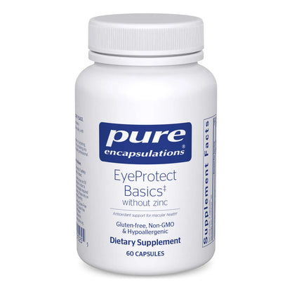 EyeProtect Basics Suplemento Ocular Antioxidante 60 Capsulas Sin Zinc