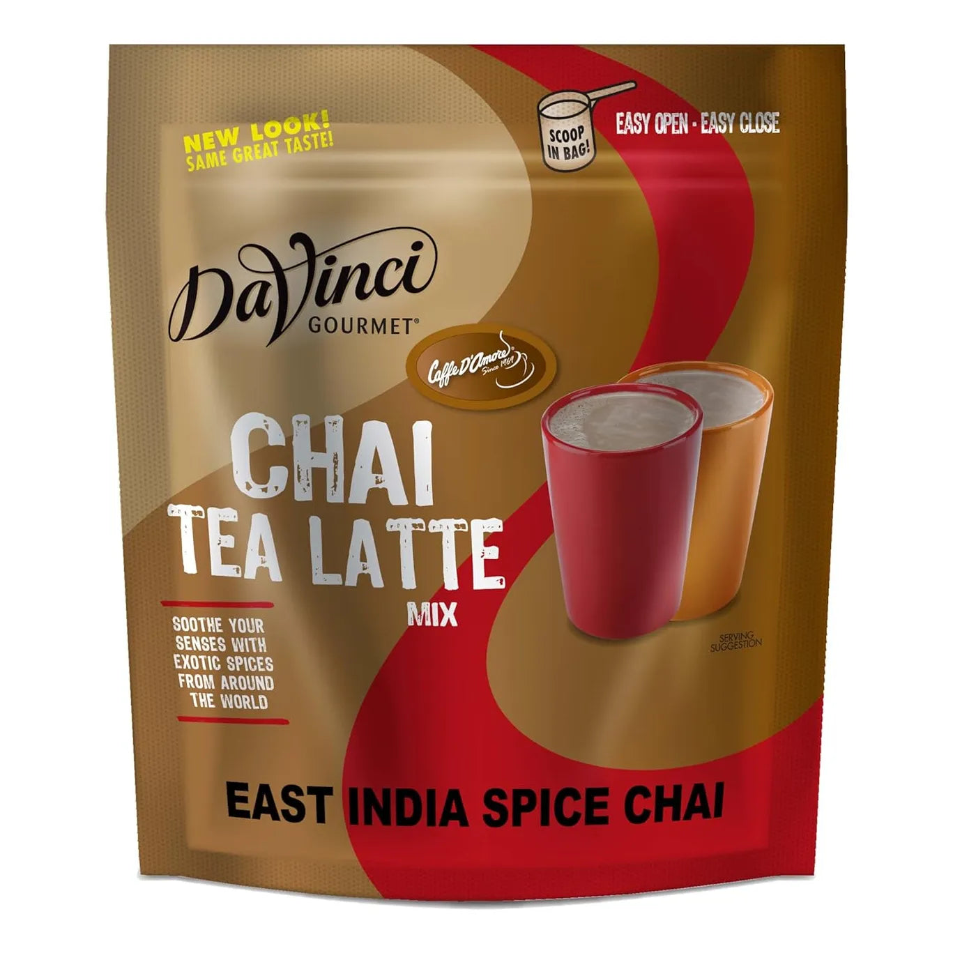 Mezcla De Bebidas East India Chai 1360 Gramos DaVinci Gourmet Sabor Auténtico Y Fácil Preparación