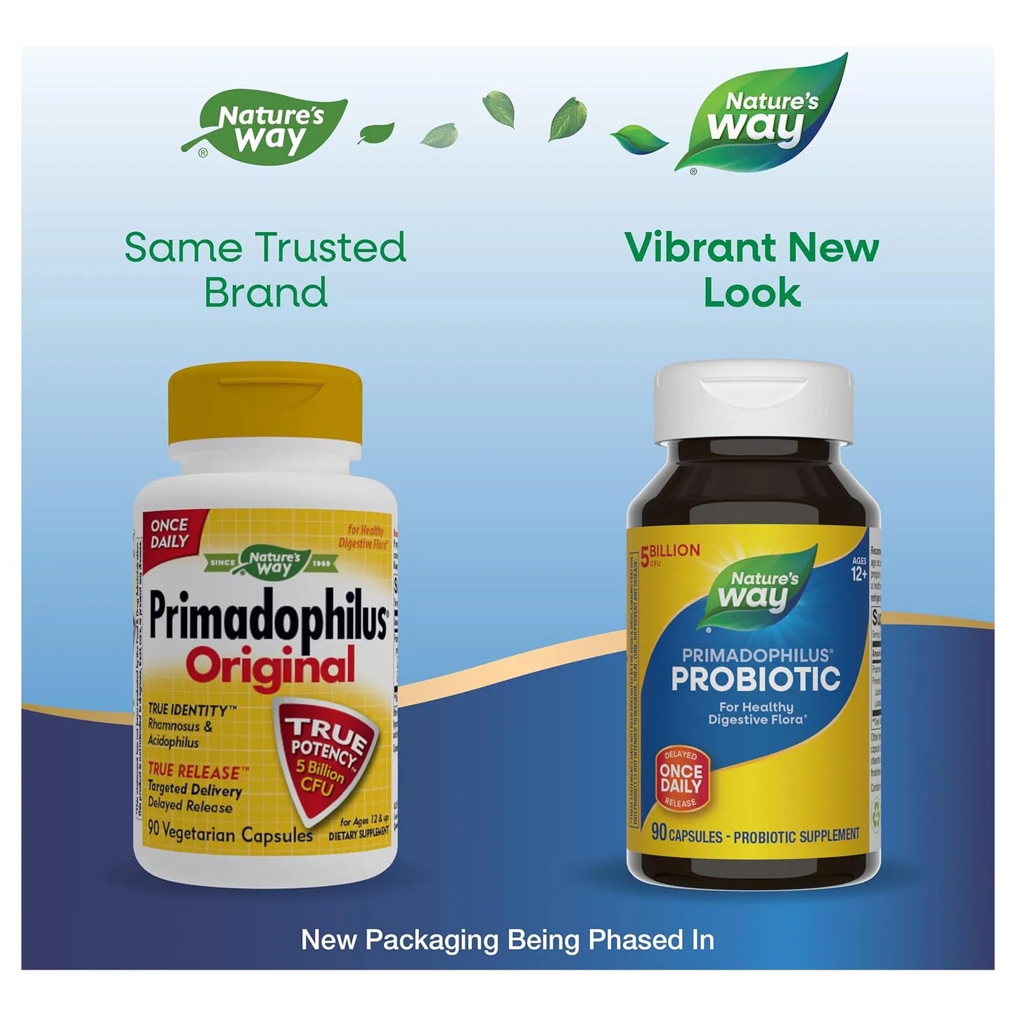 Cultivo Probiotico Primadophilus 5 Mil Millones 90 Capsulas Nature's Way