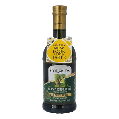 Aceite De Oliva Extra Virgen Colavita 500 Ml Botella Cristal Prensado Frio Italia