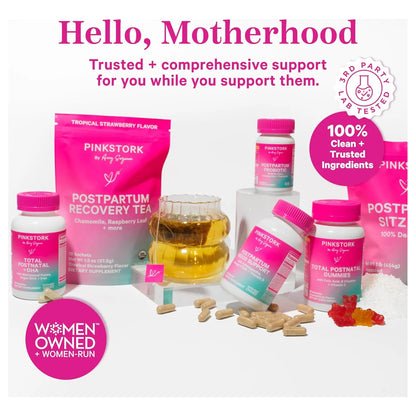 Vitamina Prenatal Premium Pink Stork Multivitaminico Y Probióticos Para Mujeres Embarazadas