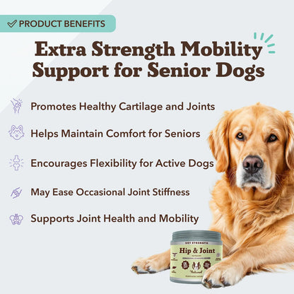 Masticables Naturales Para Perros Mayores Soporte Articular 90 Unidades Alivia Dolor Artritis
