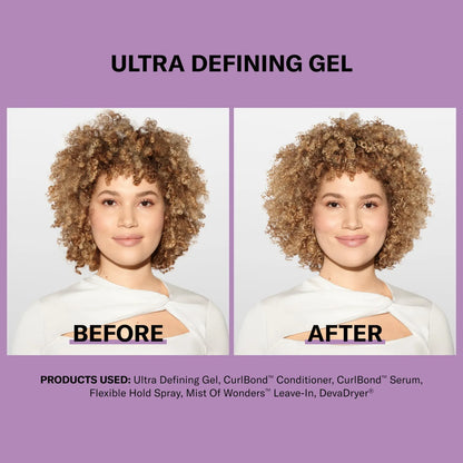 Gel Ultra Defining Strong Hold No Crunch Styler Fijacion Profesional Sin Residuos