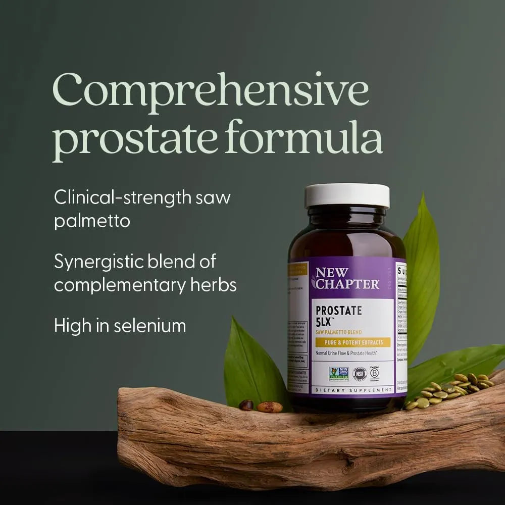 Complemento Natural Salud Próstata 5lx Con Ingredientes Esenciales