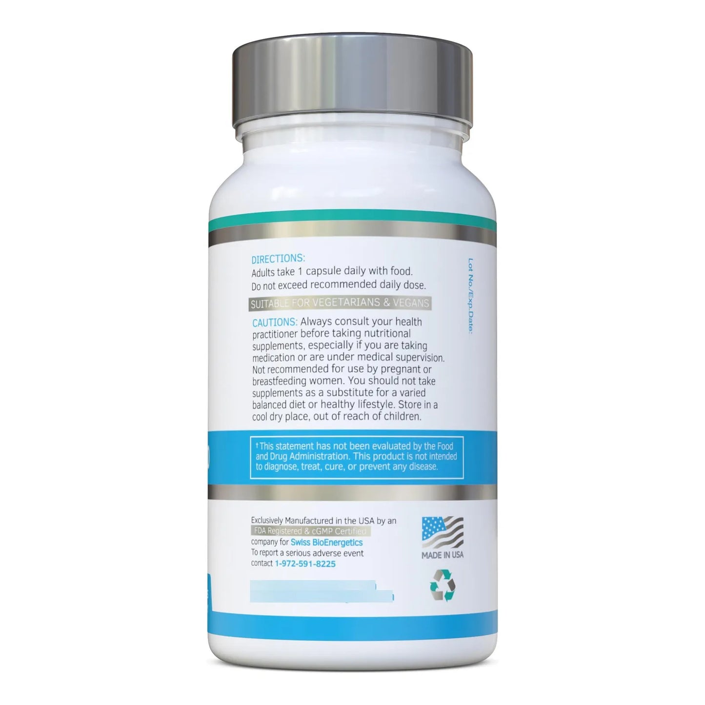 Coenzima Q10 300mg 60 Capsulas Forma Trans Fermentada Naturalmente Superior