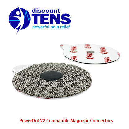 Electrodos Premium PowerDot V2 12 Unidades Hidrogel Duradero Y Reutilizable